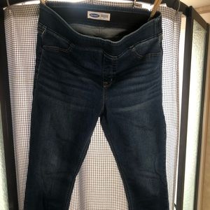 Medium Wash Pull On Rockstar Jeggings